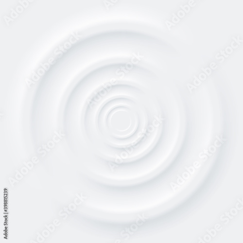 Abstract background neomorphism style. Circle shape