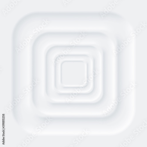 Abstract background neomorphism style. Rectangle shape