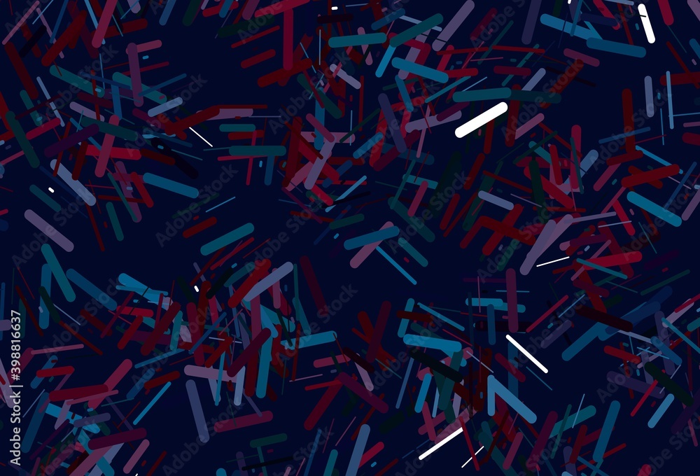 Dark pink, blue vector layout with flat lines. Dark pink, blue vector layout with flat lines.