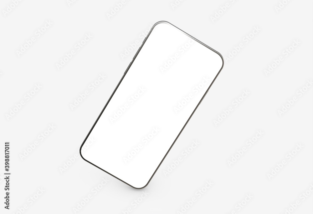 a digital smartphone device mobile phone 3d isolated a digital smartphone device mobile phone 3d isolated