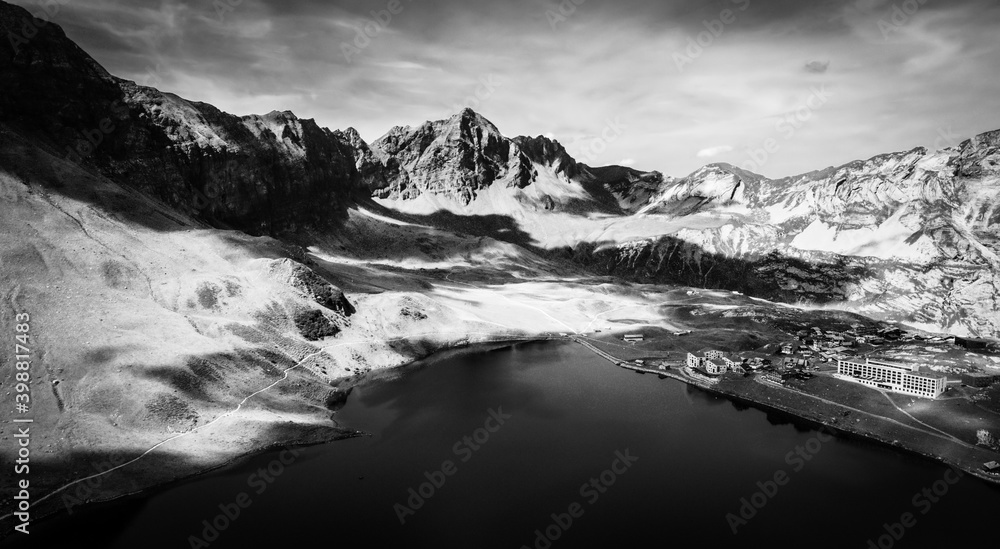 Fototapeta premium The Swiss Alps at Melchsee Frutt - travel photography