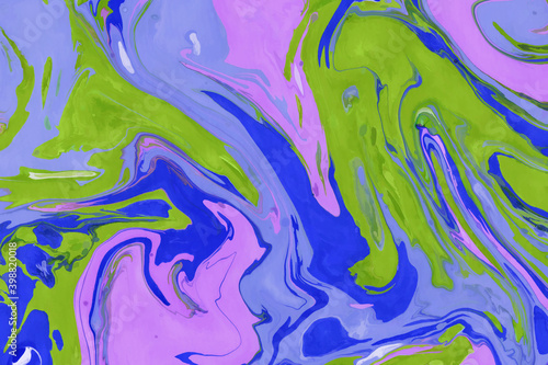 abstract colorful blue and green marble texture pattern natural watercolor luxurious.