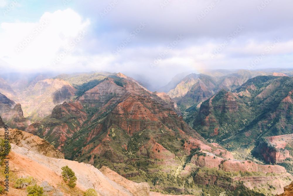 Waimea Canyon State Park, Kauai island, Hawaii