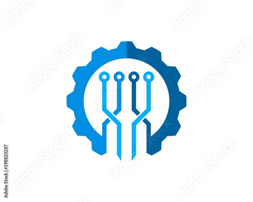 Repair gear with circuit technology inside