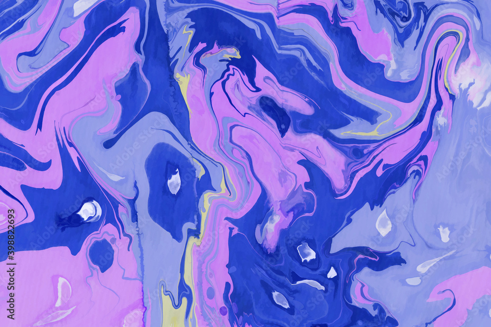 abstract dark blue and purple marble texture pattern natural watercolor luxurious.