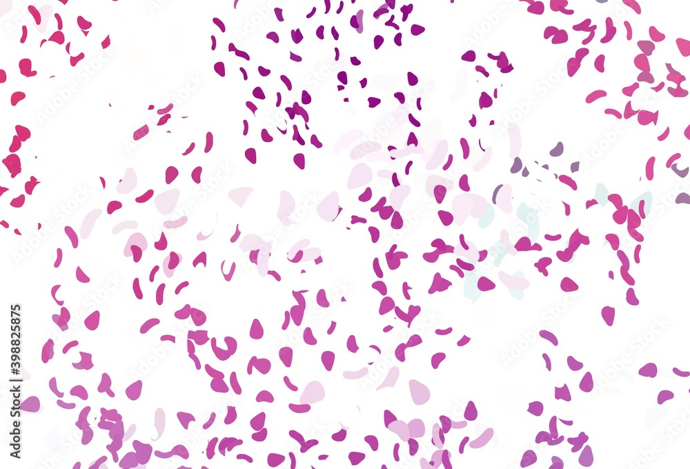 Light purple vector background with abstract forms. Light purple vector background with abstract forms.