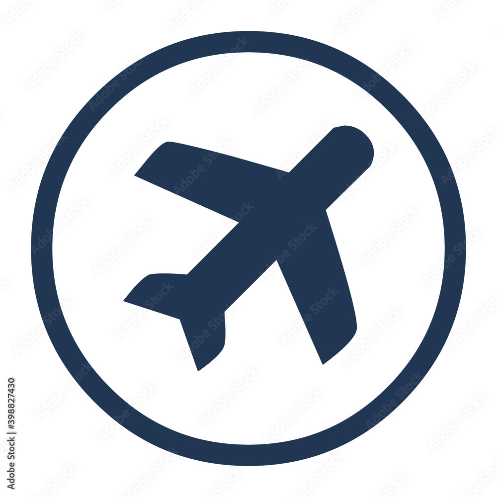 Aero plane icon vector aero plane sign EPS10 Aero plane icon vector aero plane sign EPS10