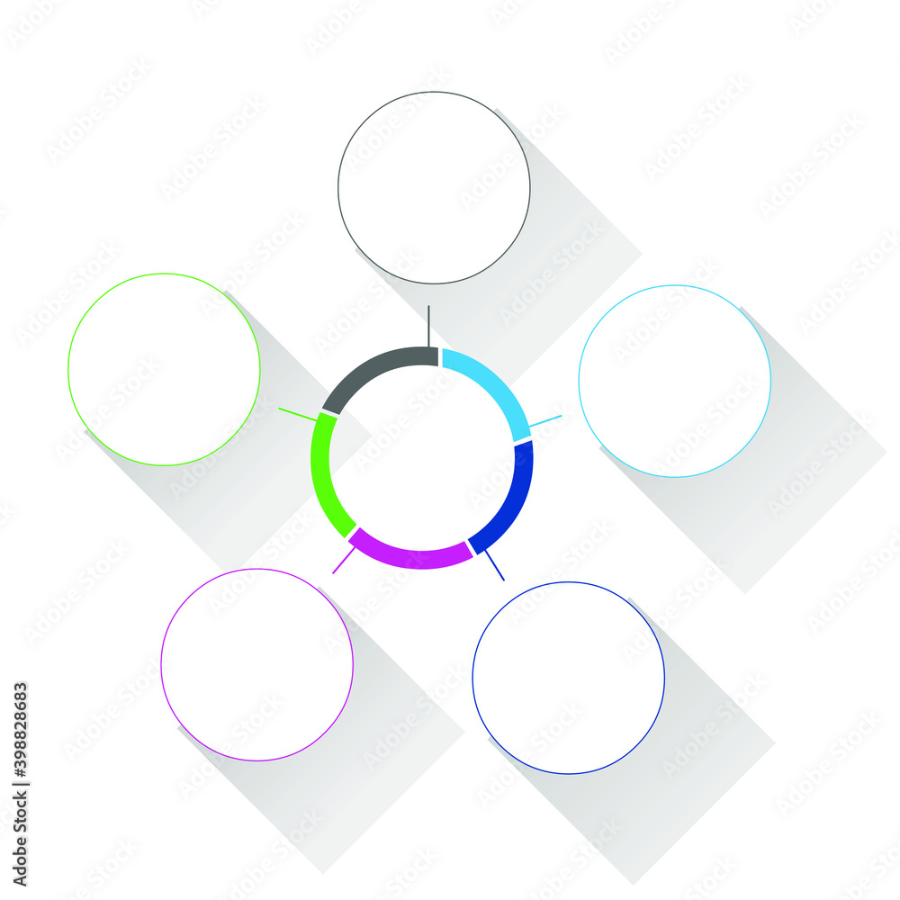 Flat vector Daigram for Activities EPS10 Flat vector Daigram for Activities EPS10