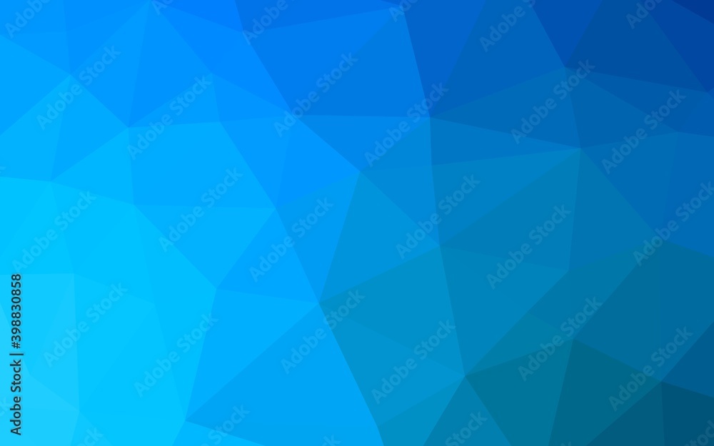 Light BLUE vector low poly layout. A sample with polygonal shapes. The template can be used as a background for cell phones. Light BLUE vector low poly layout. A sample with polygonal shapes. The template can be used as a background for cell phones.