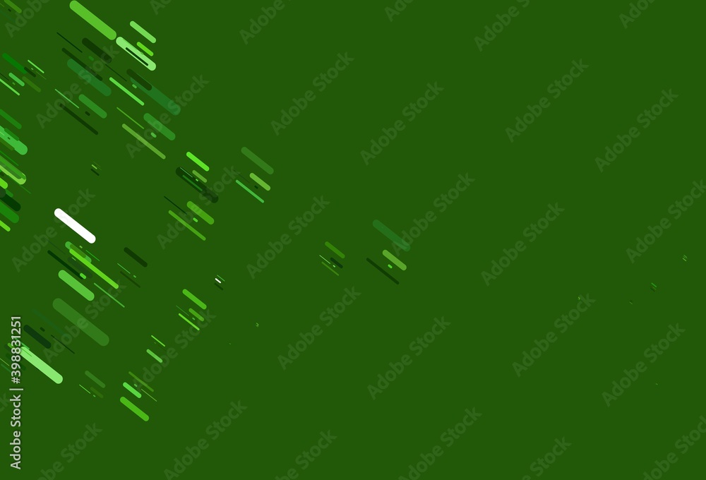 Light Green vector template with repeated sticks. Light Green vector template with repeated sticks.