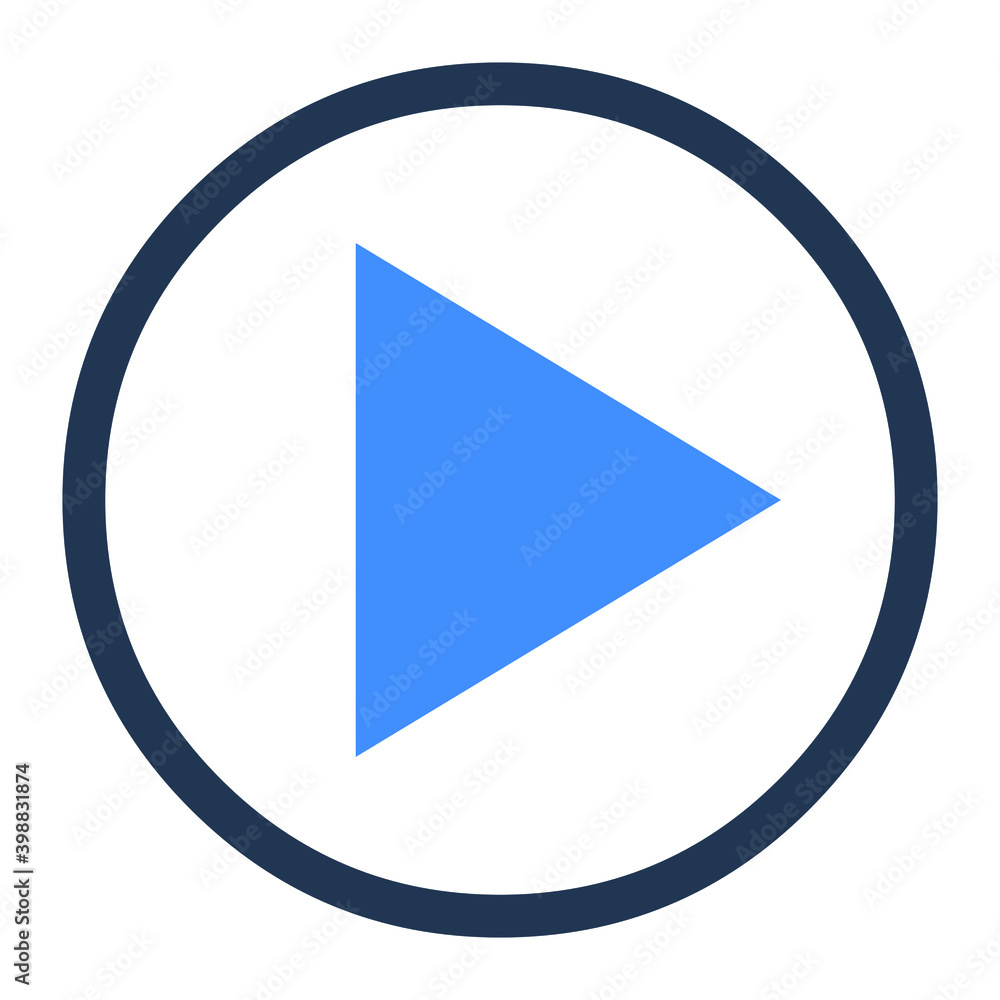 Play icon vector play button EPS10 Play icon vector play button EPS10