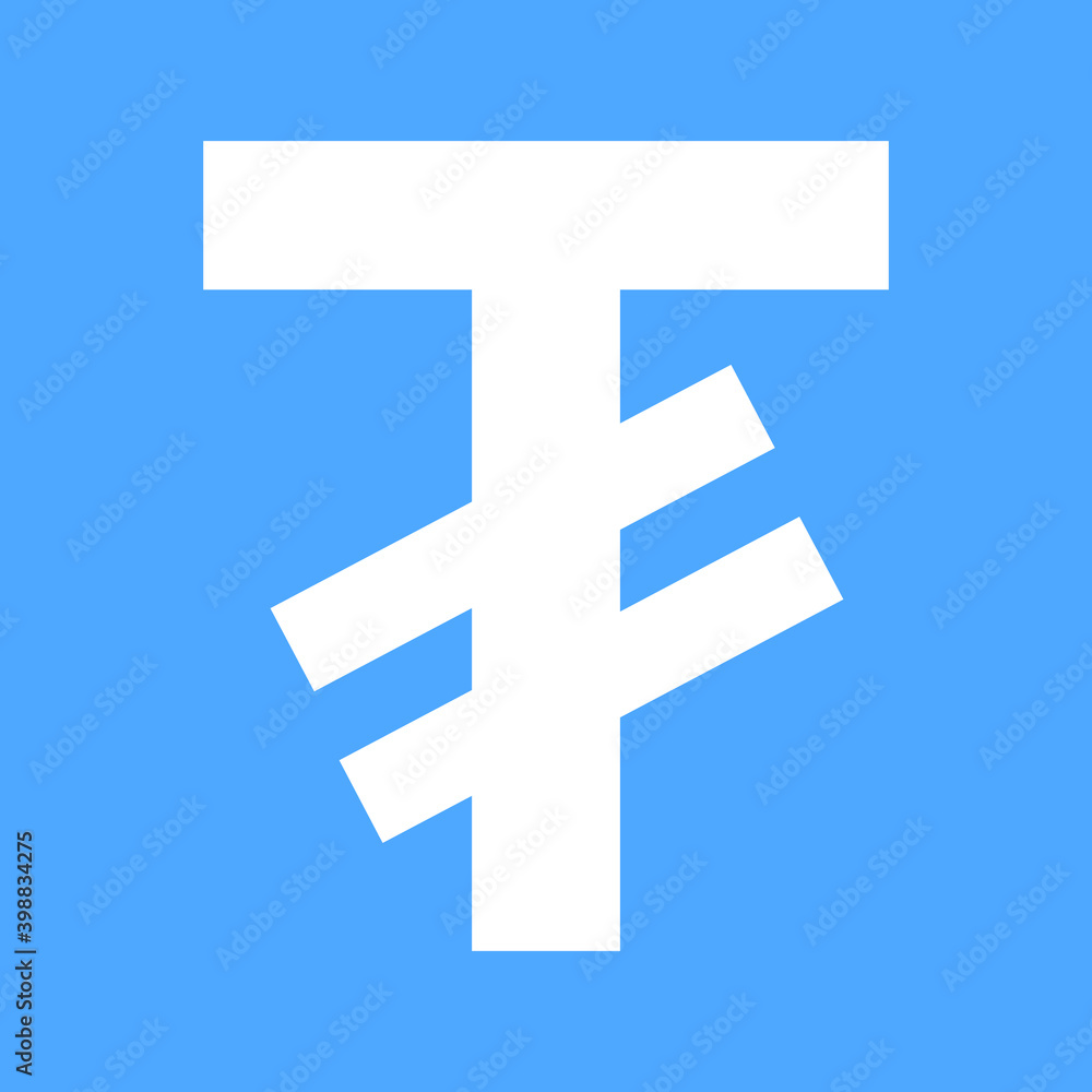 Obraz premium Vector icon for Mongolian Tugrik EPS10