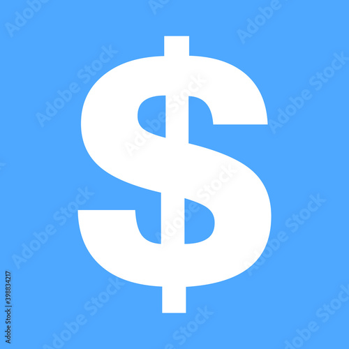 Vector icon for dollar sign 