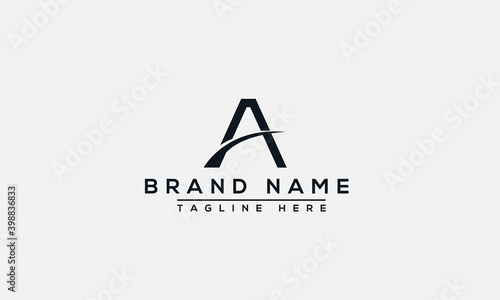 A Letter Logo Design Template Vector