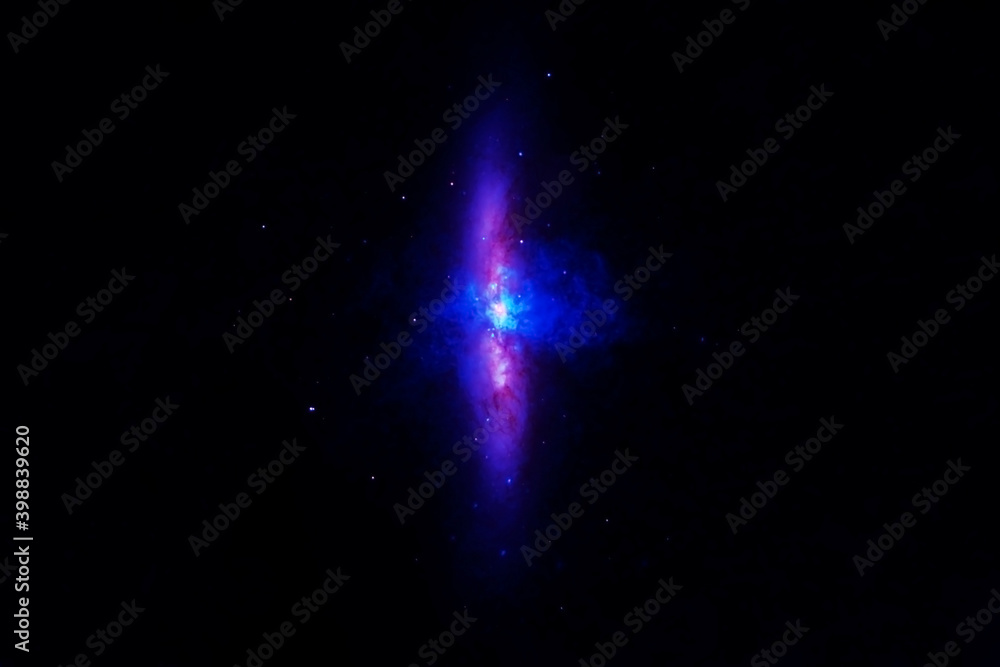 Spiral of the blue galaxy. Elements of this image were furnished by NASA. Spiral of the blue galaxy. Elements of this image were furnished by NASA.