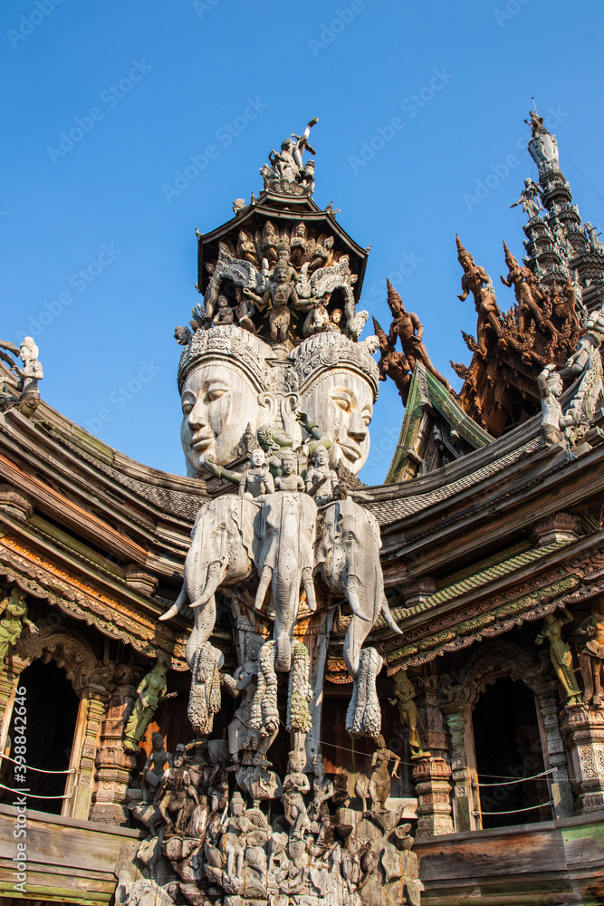 The Sanctuary of Truth
Pattaya district Chonburi Thailand Asia