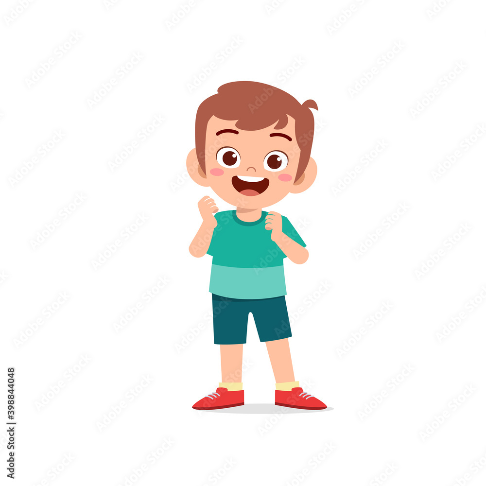 cute little kid boy show happy and friendly pose expression cute little kid boy show happy and friendly pose expression