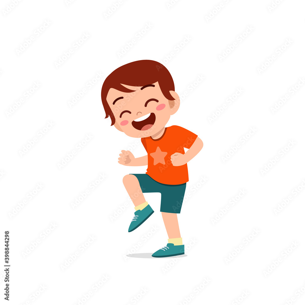 cute little kid boy show happy and celebrate pose expression cute little kid boy show happy and celebrate pose expression