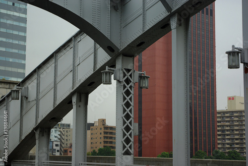 Photography river bridge kachidoki