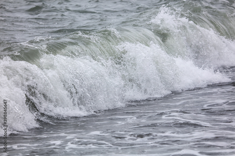 Wave in the sea with splashing water. Wave in the sea with splashing water.