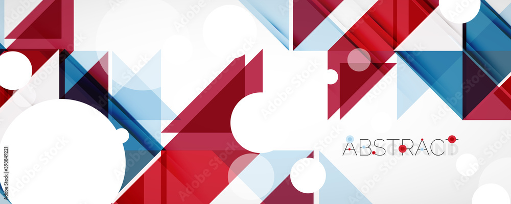Set of vector triangle geometric backgrounds. Vector illustration for covers, banners, flyers and posters and other designs Set of vector triangle geometric backgrounds. Vector illustration for covers, banners, flyers and posters and other designs