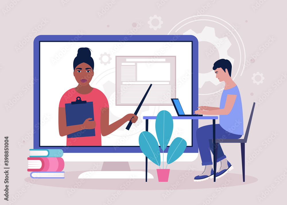 Fototapeta premium online learning