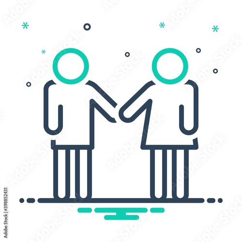 Mix icon for friendly
