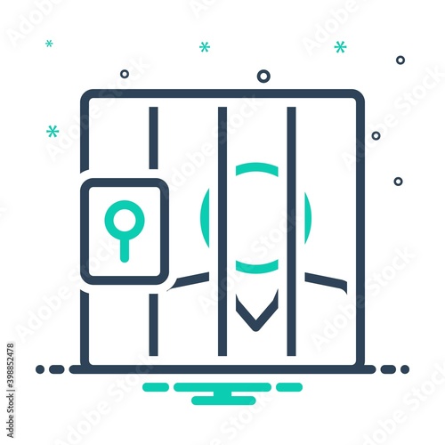 Mix icon for prison