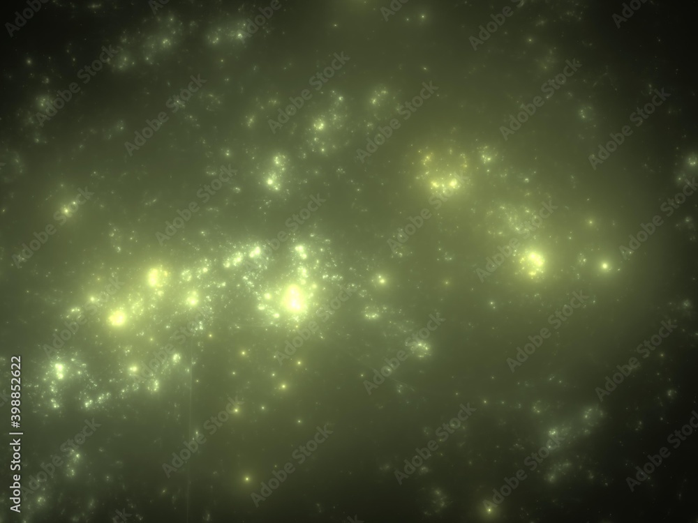 Imaginatory fractal background Image