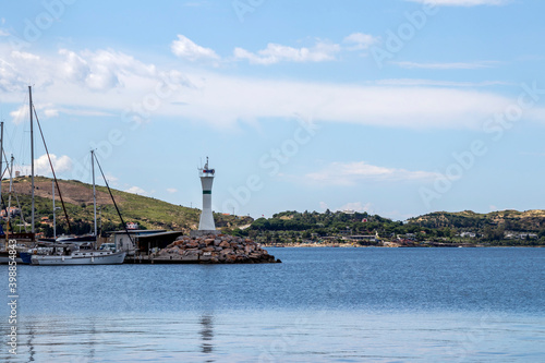 Wallpaper Mural Izmir Turkey; Urla district pier, cloudy sky. 13 June 2020 Torontodigital.ca