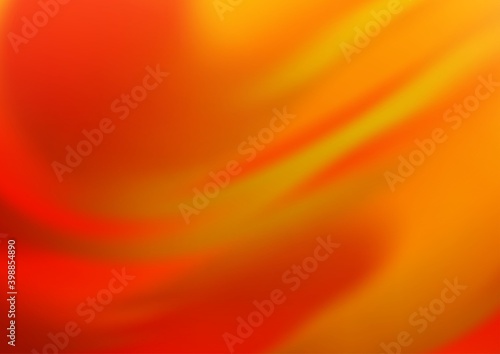 Light Red, Yellow vector blurred background. A vague abstract illustration with gradient. A completely new design for your business.