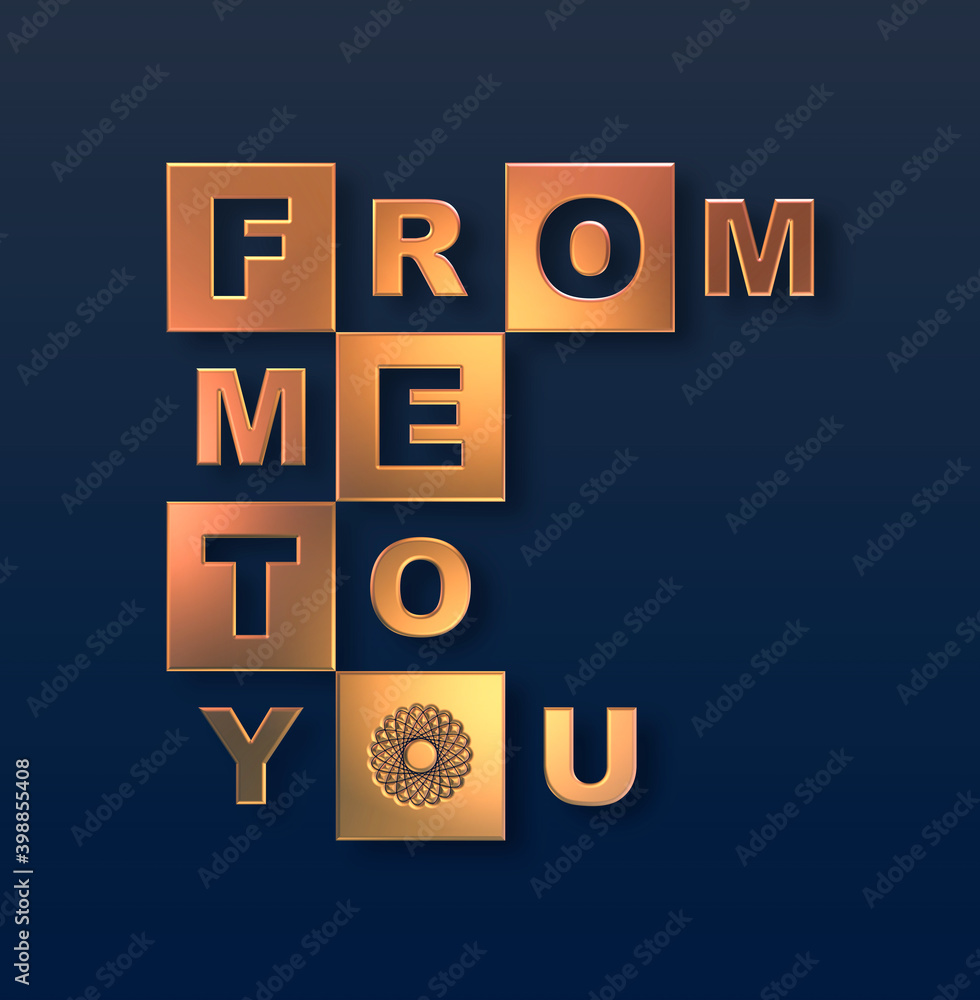From me to you con sfondo colorato From me to you con sfondo colorato
