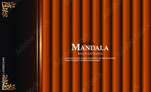 Abstract background, 3D stripes, curtain, opening studio