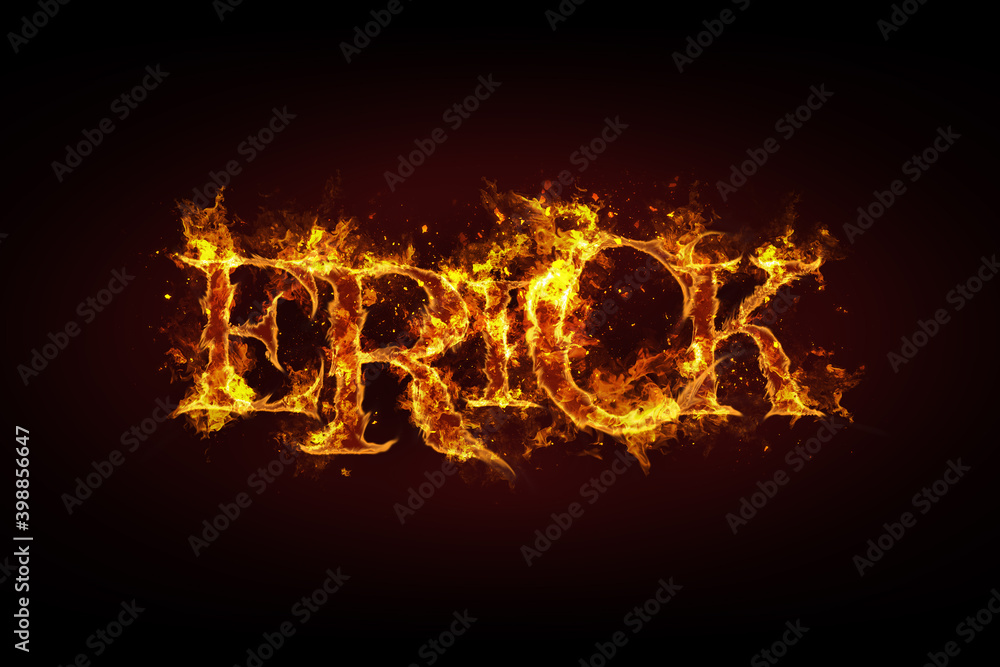 Erick name made of fire and flames Erick name made of fire and flames