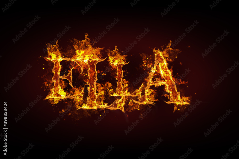 Ella name made of fire and flames Ella name made of fire and flames
