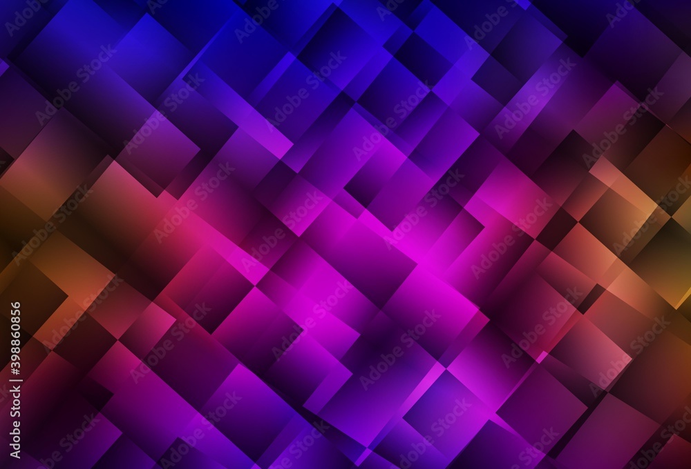 Dark Blue, Red vector background with rectangles. Dark Blue, Red vector background with rectangles.