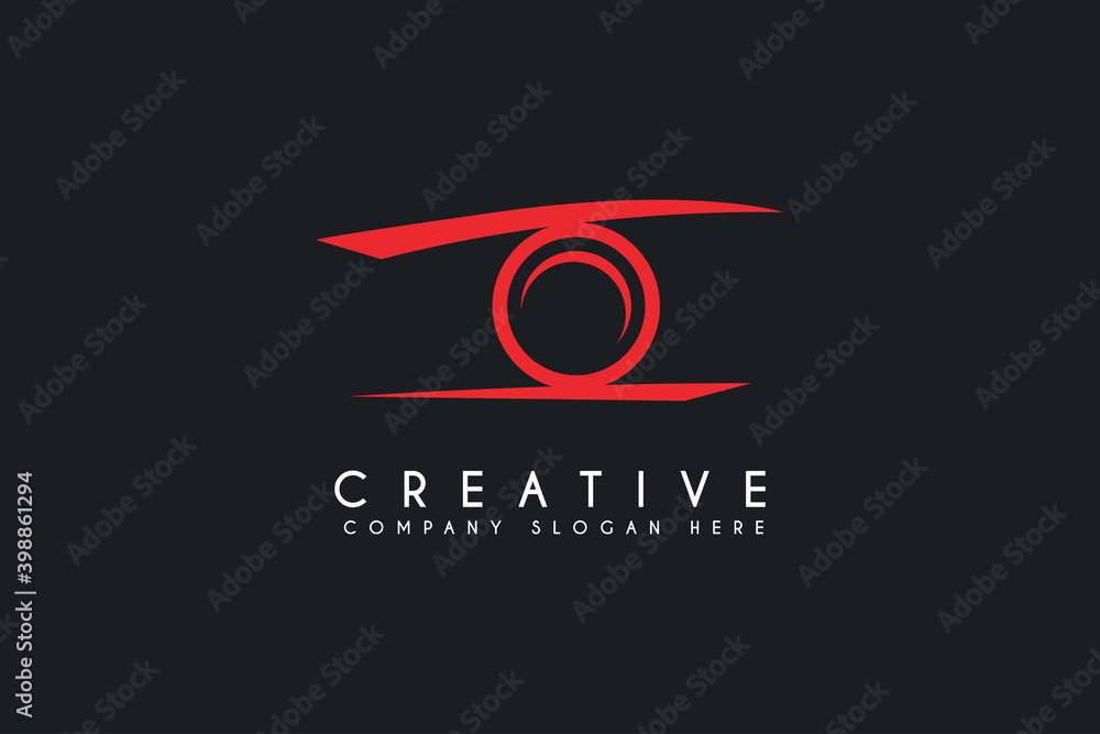 camera logo icon vector illustration. photography logo isolated on black background - obrazy, fototapety, plakaty 