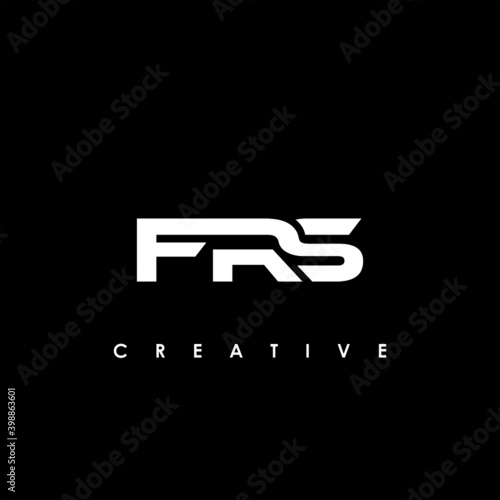 FRS Letter Initial Logo Design Template Vector Illustration photo