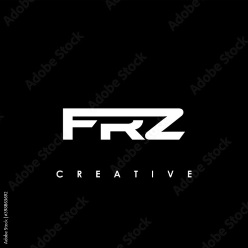 FRZ Letter Initial Logo Design Template Vector Illustration photo