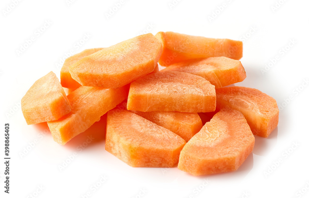 fresh raw peeled carrot slices fresh raw peeled carrot slices