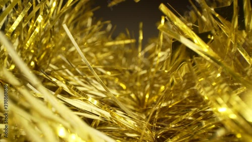 Gold Metallic Lametta