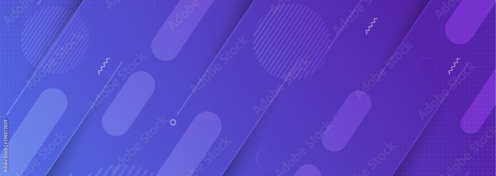 Minimalist Purple Background Design with Abstract Shape Pattern Texture