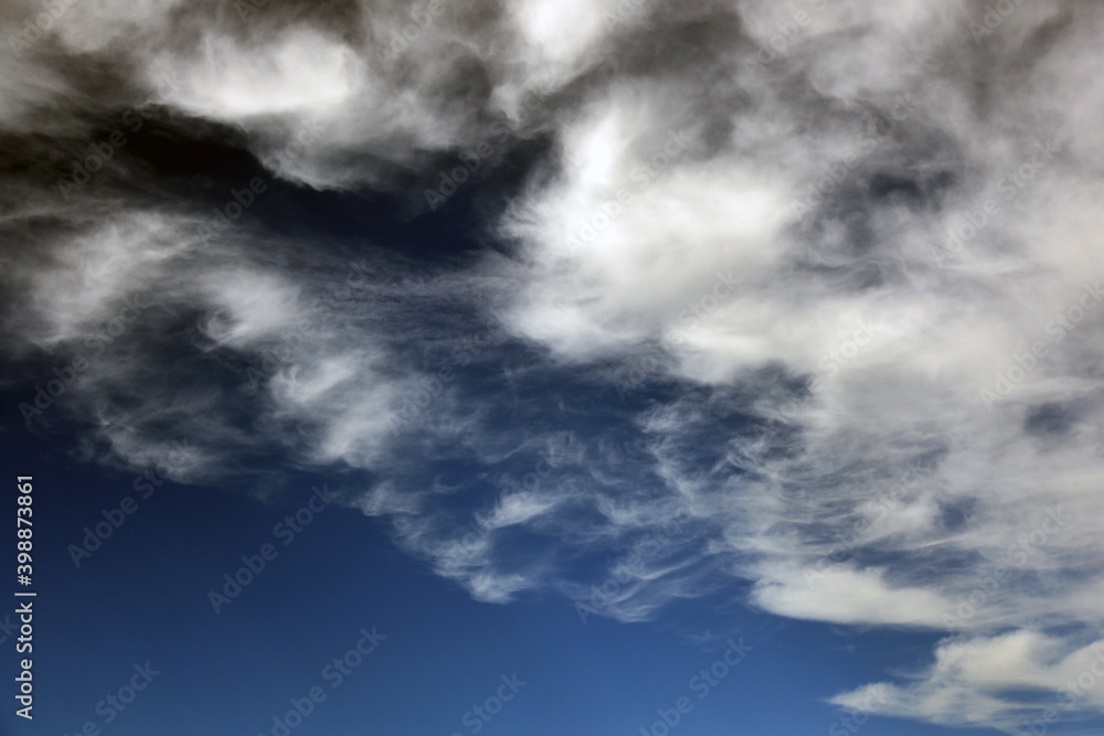 Obraz premium blue sky with clouds