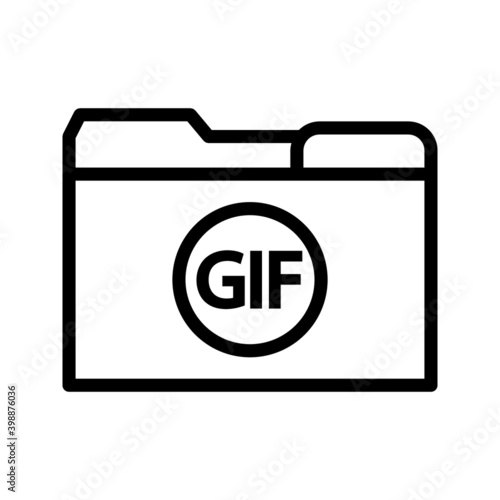 folder icon. Folder file of documents, portfolio with files, business icon. vector illustration on white background