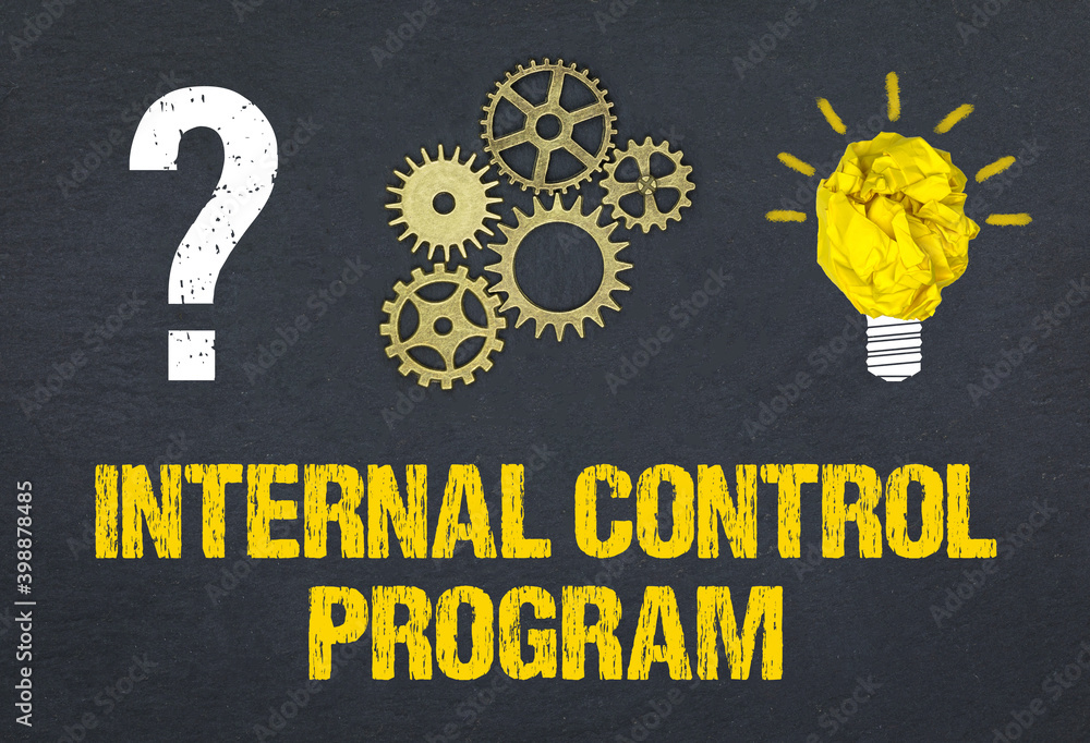 Obraz premium Internal Control Program