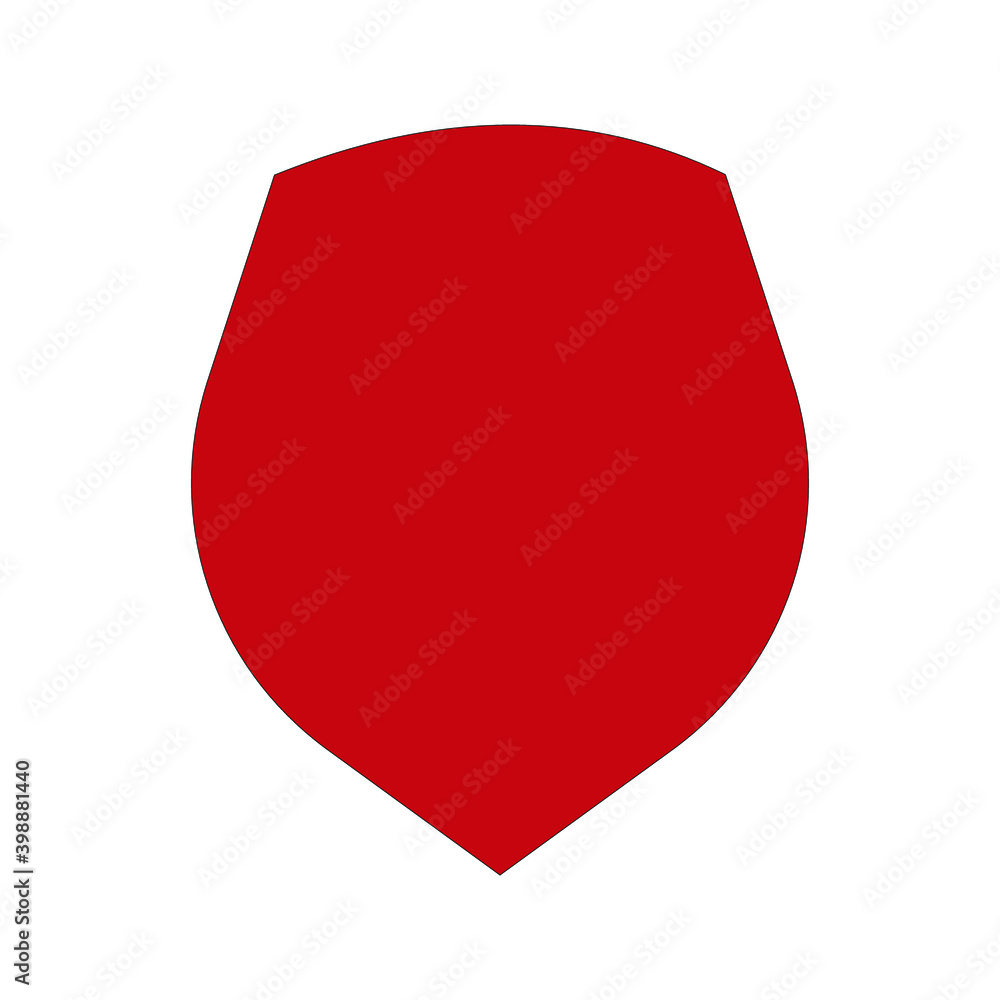 shield icon template isolated. logo desig on white background shield icon template isolated. logo desig on white background
