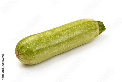 Fresh squash, zucchini, isolated on a white background