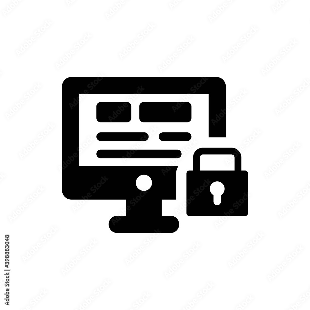 Screen security icon