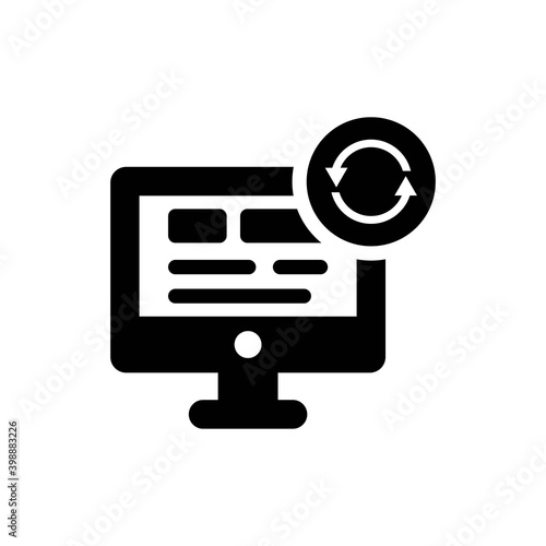 Refresh screen icon