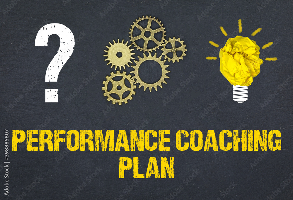Obraz premium Performance Coaching Plan